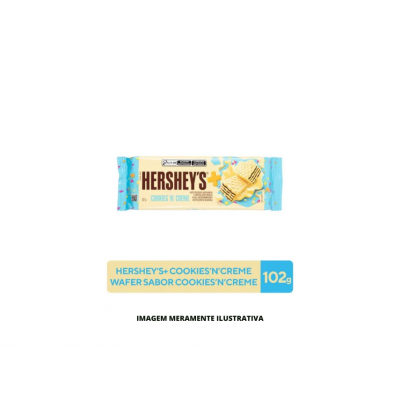 WAFER HERSHEYS COOKIES N CREME 102G